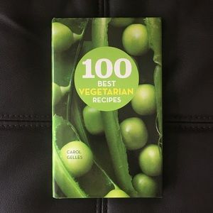 100 Best Vegetarian Recipes 🌱 Hardcover Book Cookbook